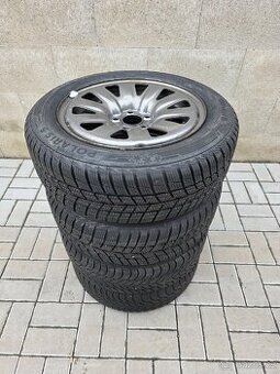 185/60/15 zimní kola VW Polo 5x100 Antracit