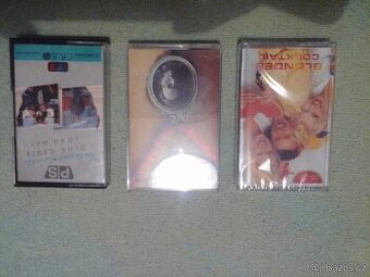 MC magnetofonové kazety nové,originální,některé nerozbalené