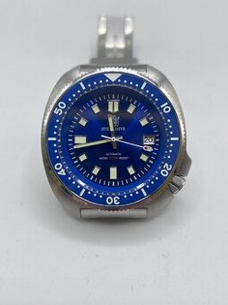 Steeldive 1970 modré