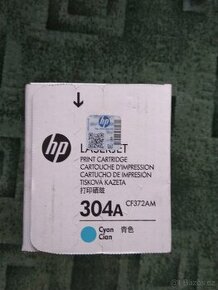 Prodám nový azurový toner HP 304A