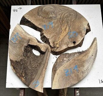 Sety - atypické fošny na epoxidové hodiny, stoly