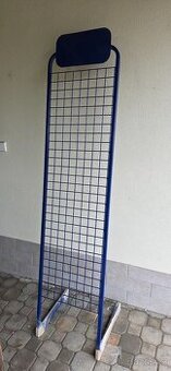 Prodejní stojan - drátěný - modrý 2ks 185cm - nové