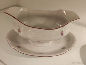 Starý omáčník značeno D s korunou Czechoslovakia