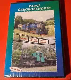 Parní úzkorozchodky DVD dvojalbum.