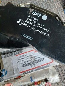 Sady brzdovych destiček SAF holland+Jurid