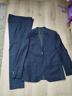 Pánský oblek Hm vel.52 skinny fit