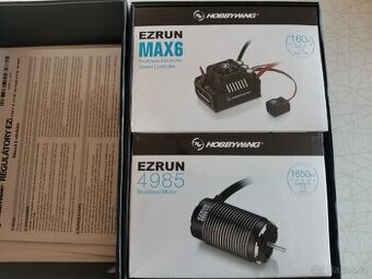 Hobbywing EZRUN Max6 + 1650kv 4985