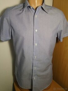 Pánská slim košile s proužky A. Litrico/S/2x50cm
