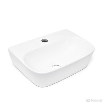 Umyvadlo SAT Brevis 43x30 cm bez přepadu SATBRE4330R
