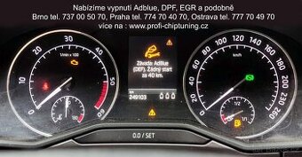 Deaktivace AdBlue