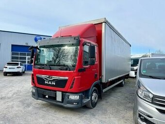 MAN TGL 12220/4X2/valník/shrnovačka-strop/