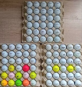 Hrané golfové míčky 90ks