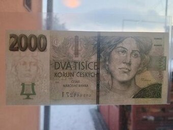 Bankovka 2000 Kč, série G05 - 1