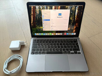 13" Apple Macbook Air M1, 8GB/SSD 256GB - jako nový