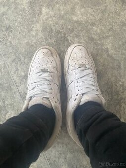 Nike airforce 1 bíle - 1