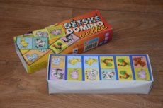 Dětské plastové domino se zvířátky