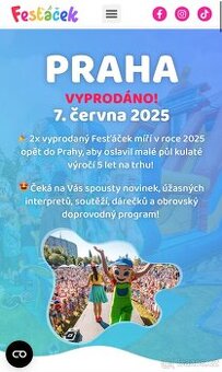 FESTAČEK PRAHA 2025