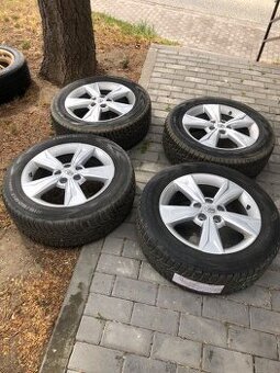 Originální TOYOTA ALU kola s kvalitními zimními pneu - pro C
