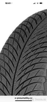 KOUPÍM 2KS 265/45 R20 MICHELIN PILOT APLPIN 5 NOVE ZÁNOVNÍ