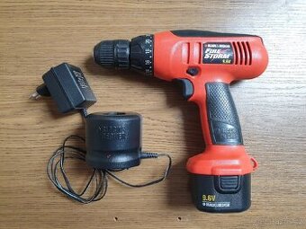 Aku vrtačka Black & Decker + nabíječka