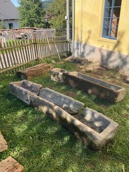 SLEVA - Kamenná koryta -pískovcová koryta