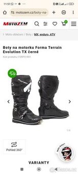 Boty motocross/enduro Forma