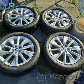 Braga zi Alu kola Škoda VRS Fabia Rapid Scala Kamiq R17 x100