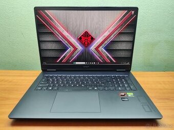 Nepoužitý 17"Omen,R7-8gen,RTX-4060,PCIe 4.0,Záruka.