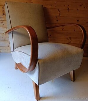 Retro kreslo Halabala