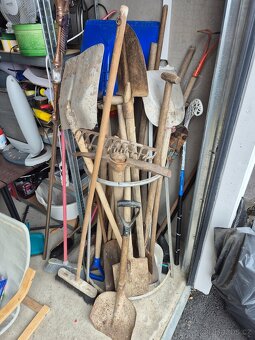 zahradní nářadí, štafle