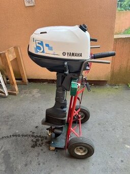 Lodni motor Yamaha 5hp 4t, dlouha noha