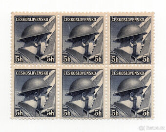 známky ČSR 1945 Londýnské vydání