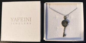 Přívěsek ve tvaru klíče se stromem života – YAFEINI