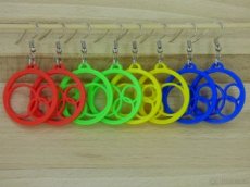 Set 3D tištěných náušnic