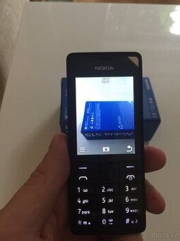 Nokia 515 mobil s klas.klávesnicí, kovový,záruka_Nový