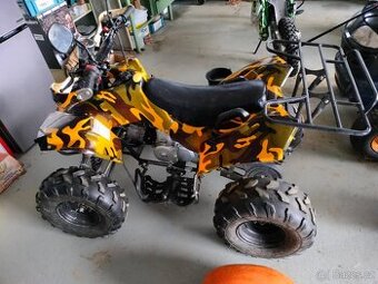 Dětská čtyřkolka ATV Warrior DELUX 125ccm,3rych,poloautomat