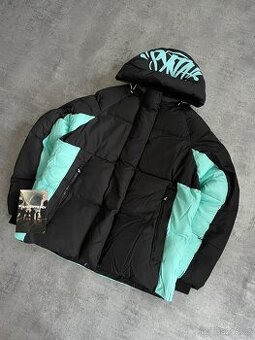Syna World Puffer Jacket Black/Blue