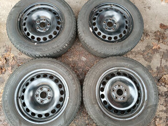 Sharan II / Alhambra - disky 6,5x16 et33 + zimní 205/60/16