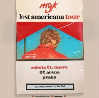 Klubové VIP - MGK: Lost Americana Tour, O2 Arena - 21.2.2026