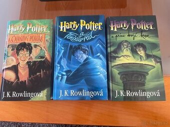 Harry Potter 4,5,6 první vydání