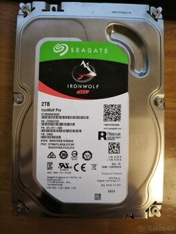 pevný disk Seagate IronWolf Pro 2TB ST2000NE025 - záruka