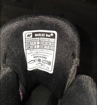 Dětské dívčí inline brusle K2 Marlee Boa 29 - 34