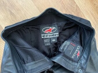 Pánské kožené motorkářské kalhoty ALPINESTARS, vel. 46