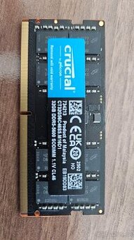 32GB DDR5-5600 SODIMM - vadná