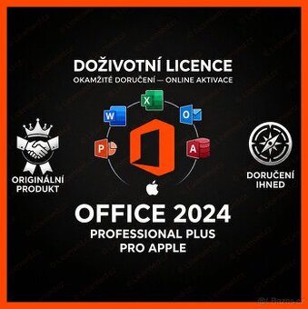 ✅ MS Office 2024 Pro Plus [CELÝ APPLE BALÍČEK] 🌟 DO 2 MIN