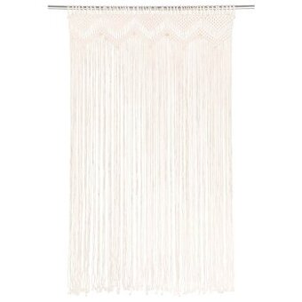 Macramé záclona, závěs 140 x 240 cm 100 % bavlna