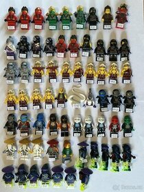lego ninjago figurky s3,s4,s5
