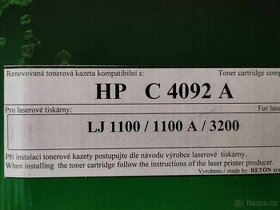 Toner Reton pro HP C4092A černý - 1