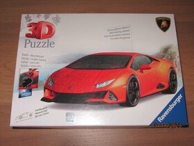 3D puzzle Ravensburger Lamborghini Huracan Evo -1x sestavené