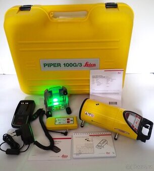 Potrubní laser LEICA PIPER 100G/2 Zelený + DOKLAD